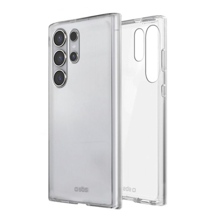 SBS Skinny Cover dėklas Samsung Galaxy S25 Ultra, permatomas