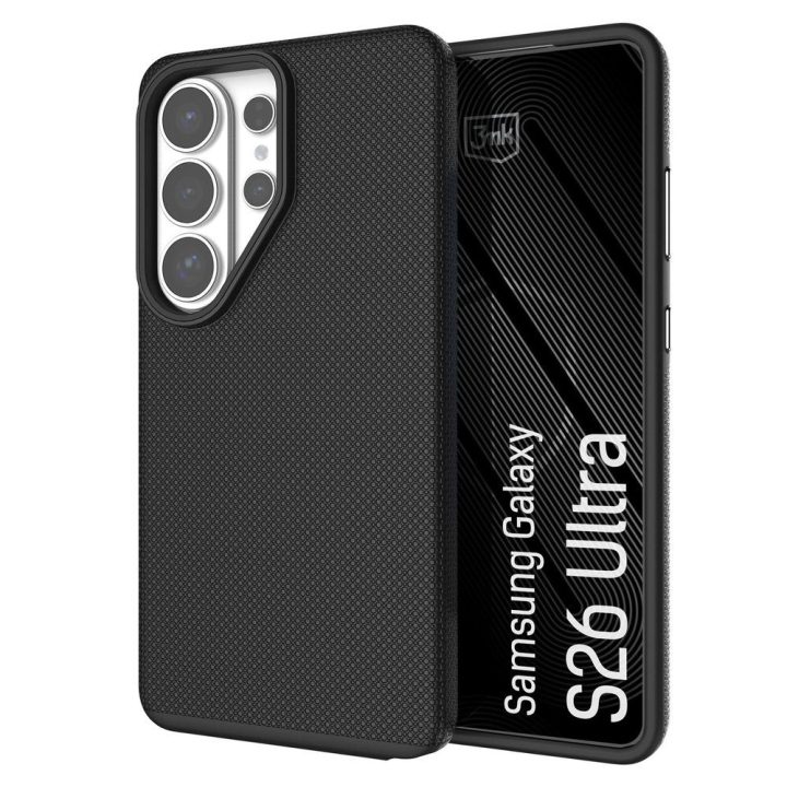 3mk Fortis MagCase dėklas Samsung Galaxy S26 Ultra, juodas