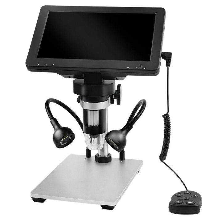 Skaitmeninis mikroskopas 1200x su 7 colių LCD ekranu