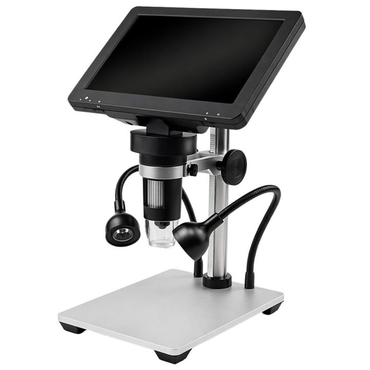 Skaitmeninis mikroskopas 1200x su 7 colių LCD ekranu