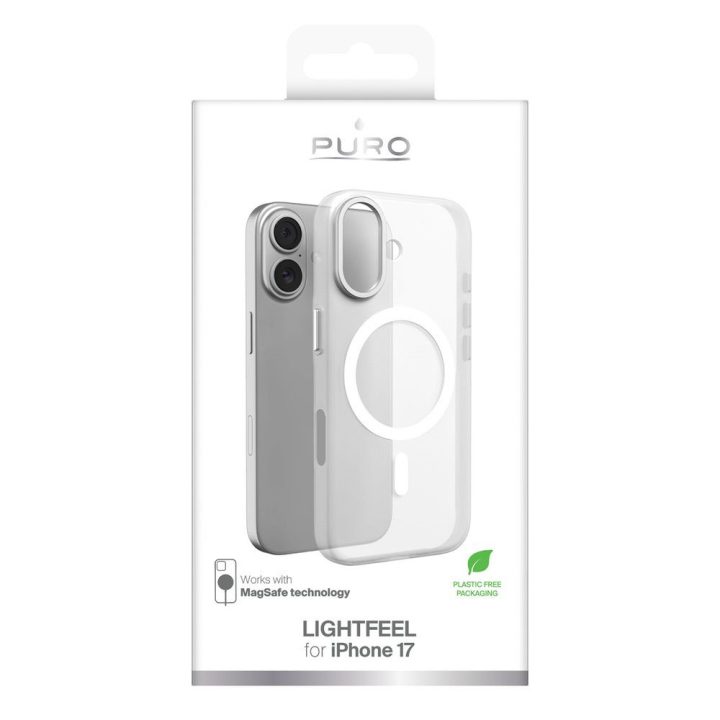 Telefono dėklas Puro Lightfeel iPhone 17 su MagSafe