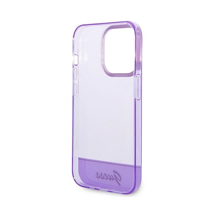 Permatomas telefono dėklas Guess Translucent iPhone 14 Pro Max
