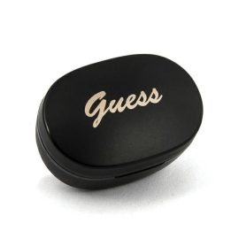 Guess belaidės Bluetooth TWS ausinės su įkrovimo stotele, juodos