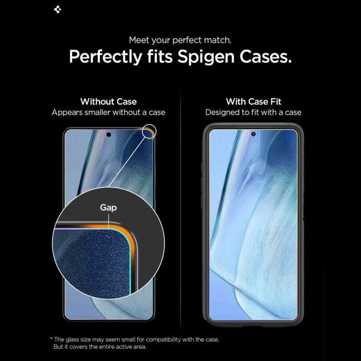 Spigen antirefleksinis grūdintas stiklas Samsung Galaxy S26, 2 vnt.