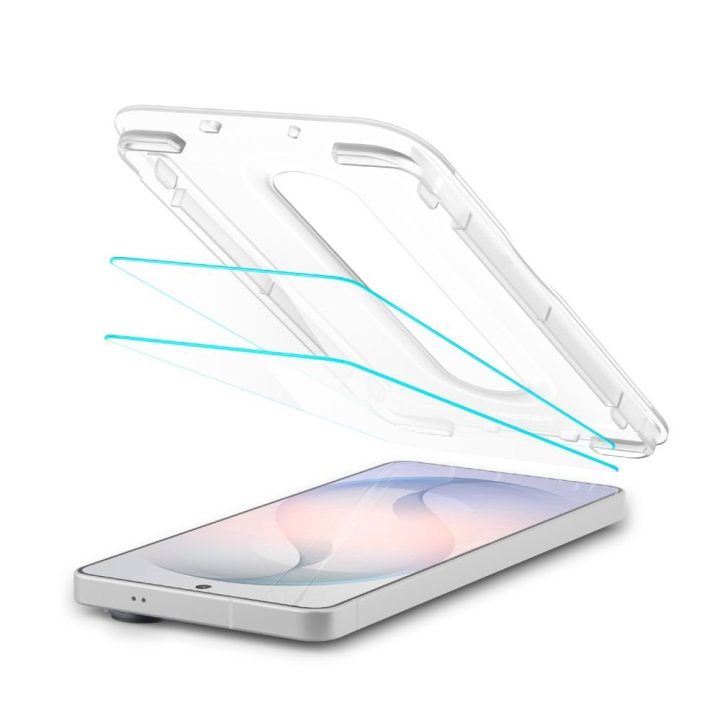 Spigen antirefleksinis grūdintas stiklas Samsung Galaxy S26, 2 vnt.