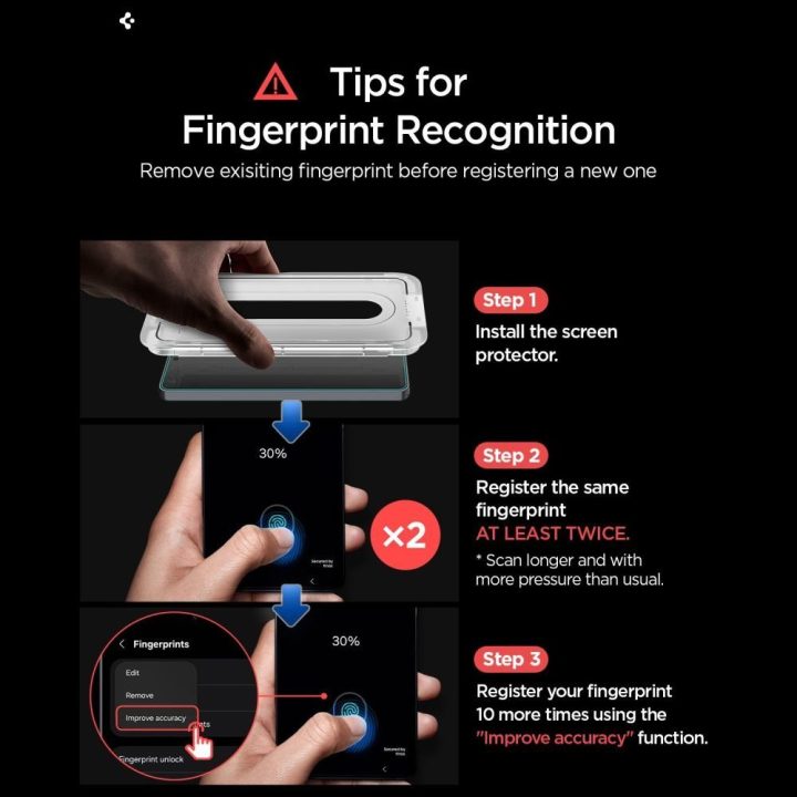 Spigen antirefleksinis grūdintas stiklas Samsung Galaxy S26, 2 vnt.