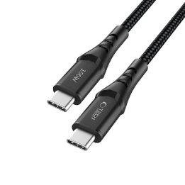 Tech-Protect Ultraboost USB-C–USB-C kabelis 100 cm, 100 W, juodas