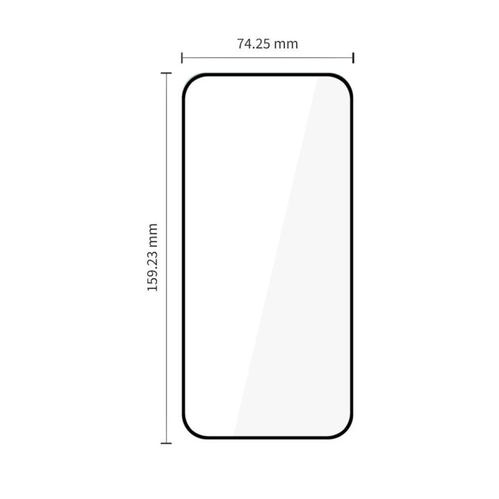 Tech-Protect Glass Fit+ grūdintas stiklas 2 vnt. Motorola Moto G67 / G77
