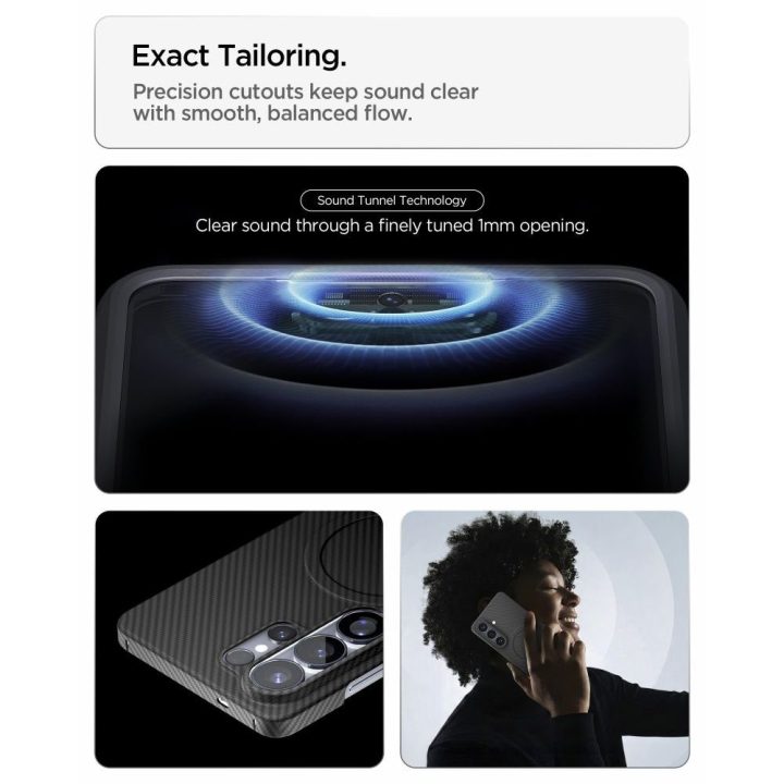 Telefono dėklas Spigen AirSkin Aramid MagSafe Samsung Galaxy S26 Ultra