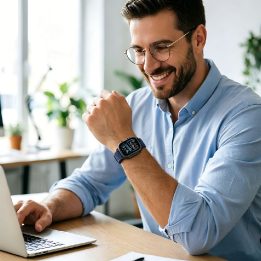 Tech-Protect Nylon Elite „Apple Watch“ dirželis, tamsiai mėlynas