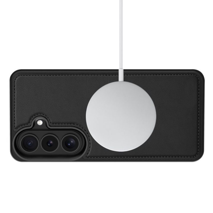 Telefono dėklas Tech-Protect Wallet MagSafe Samsung Galaxy S26, juodas