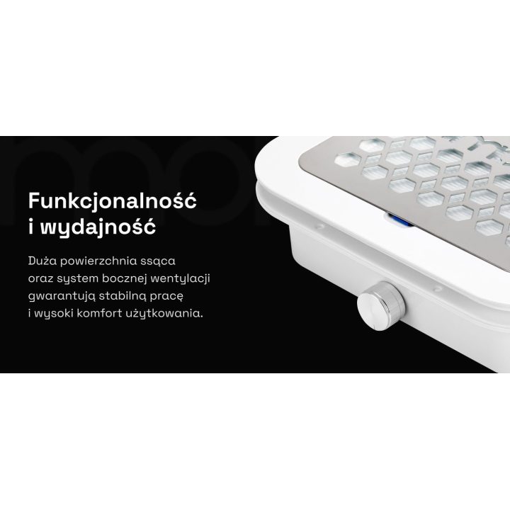 MOMO P30 įmontuojamas dulkių siurblys nagams, 60 W, baltas