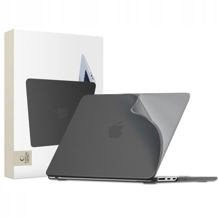 Tech-Protect Softshell dėklas MacBook Air 13" (2023–2026), matinė juoda