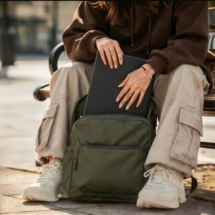 Tech-Protect Softshell dėklas MacBook Air 13" (2023–2026), matinė juoda