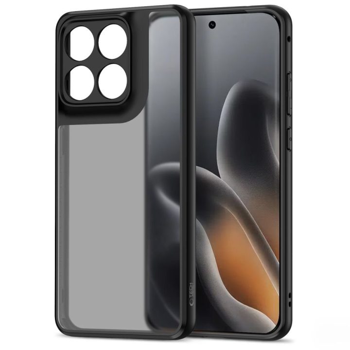 Telefono dėklas Tech-Protect Magmat Motorola Edge 70 Fusion / Fusion+ Plus 5G, juodas