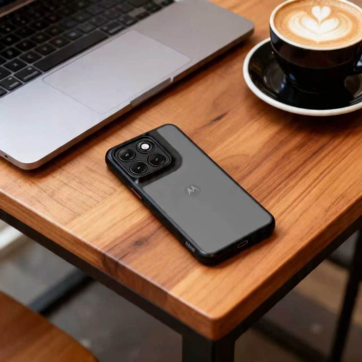 Telefono dėklas Tech-Protect Magmat Motorola Edge 70 Fusion / Fusion+ Plus 5G, juodas