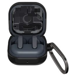 Spigen Ultra Hybrid Zero One dėklas Samsung Galaxy Buds 4 / 4 Pro, juodas