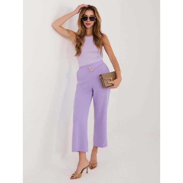 Moteriškas šviesiai violetinis topas