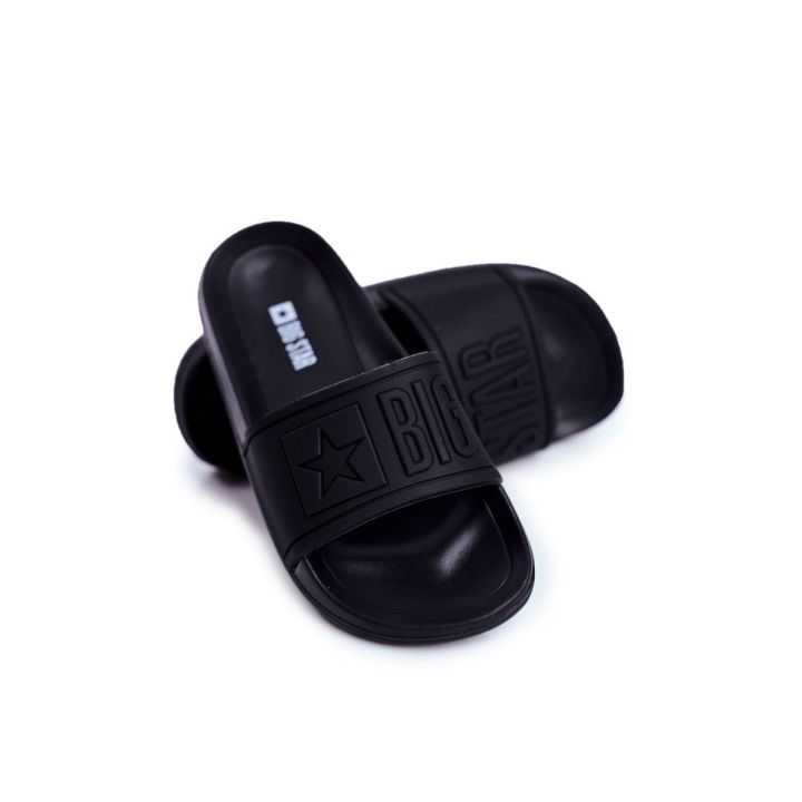 Big Star Children's Flip Flops Black DD374157