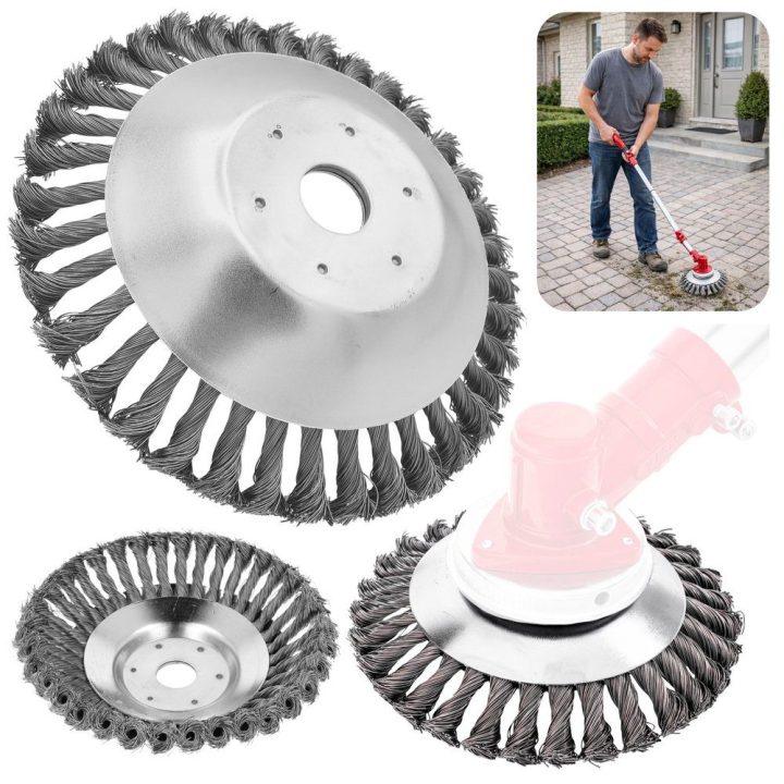 Plieninis valymo diskas krūmapjovei 150 mm, 25,4 mm