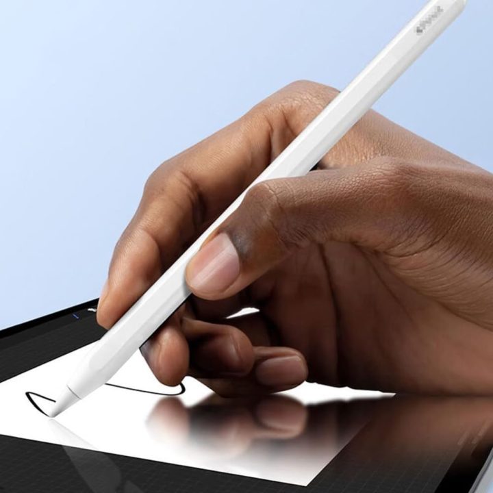 Tech-Protect pakeičiami antgaliai Apple Pencil, 4 vnt., balti