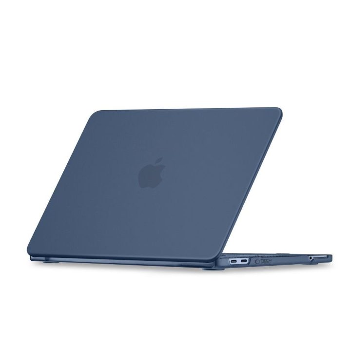 Tech-Protect Softshell dėklas MacBook Neo 13" 2026, tamsiai mėlynas