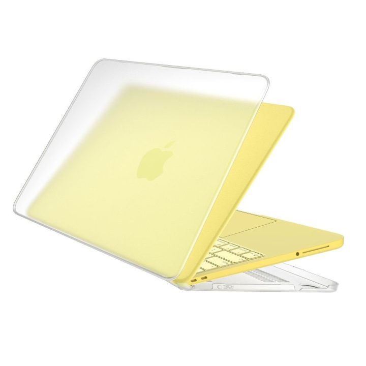 Tech-Protect SmartShell dėklas MacBook Neo 13" 2026, skaidrus matinis
