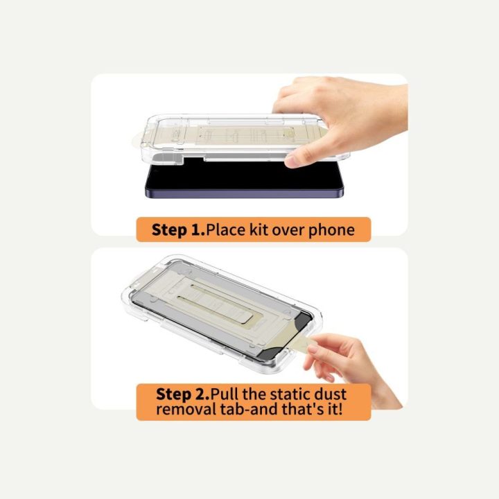 Tech-Protect Quick Set AR+ antiatspindinis stiklas Samsung Galaxy S26+