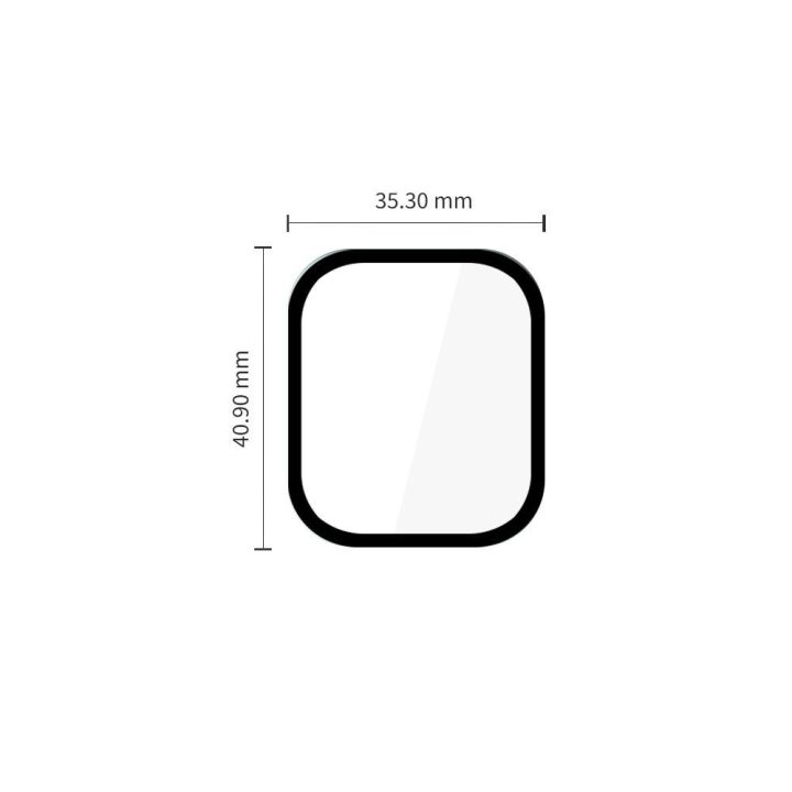 Tech-Protect Glass Flex+ hibridinis stiklas „Huawei Watch Fit 5 Pro“ laikrodžiui, 2 vnt., juodas