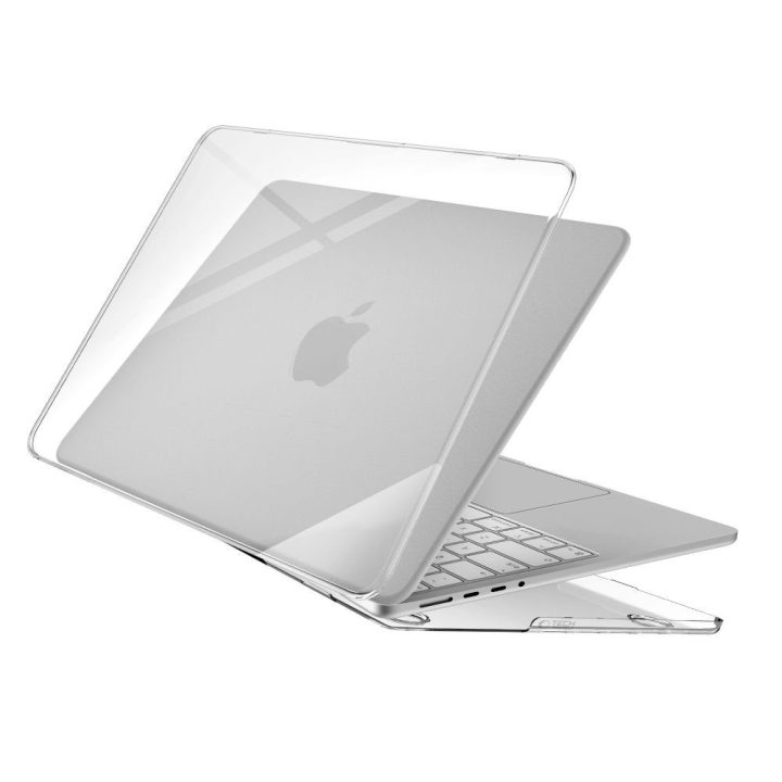 MacBook Pro 14 skaidrus apsauginis dėklas Tech-Protect Softshell