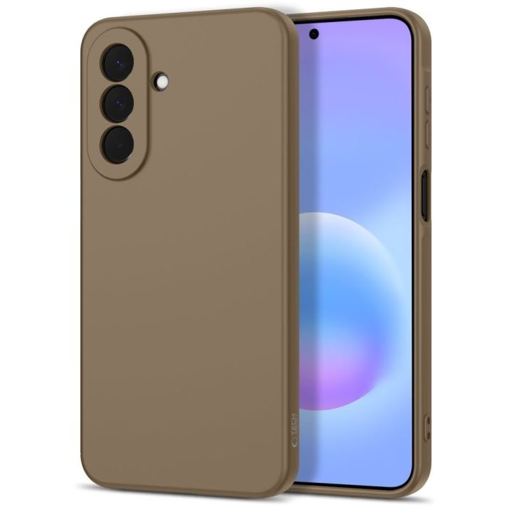 Tech-Protect Icon silikoninis dėklas Samsung Galaxy A27 5G, rudas
