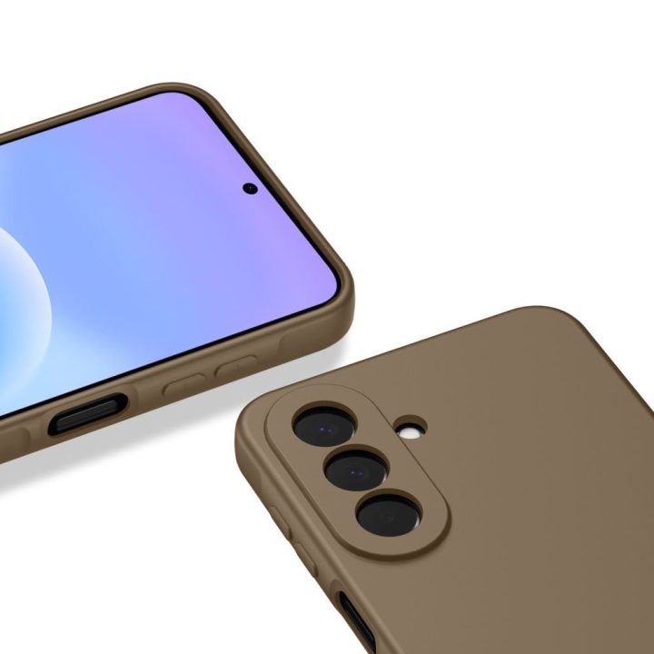 Tech-Protect Icon silikoninis dėklas Samsung Galaxy A27 5G, rudas