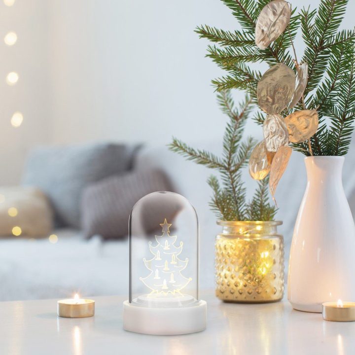 Šviečiantis dekoratyvinis medelis LEDDECO