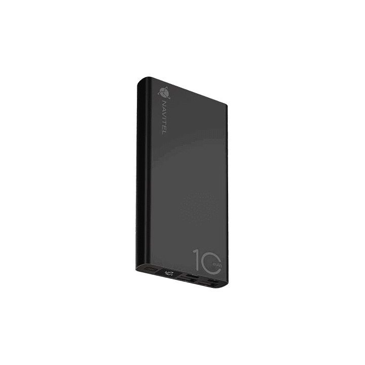 Išorinis akumuliatorius Navitel PWR10 AL, 10000 mAh, juodas