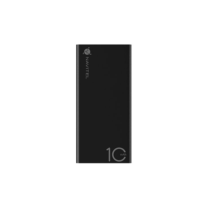 Išorinis akumuliatorius Navitel PWR10 AL, 10000 mAh, juodas