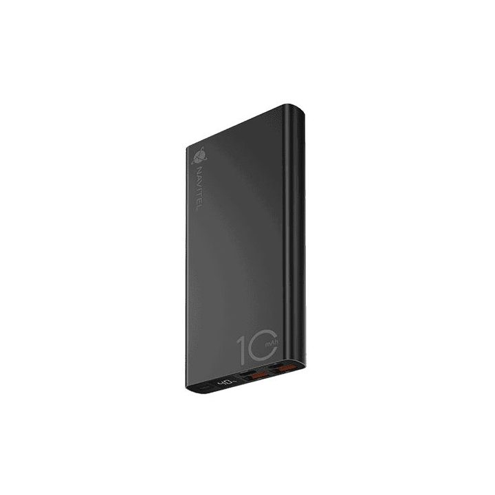 Išorinis akumuliatorius Navitel PWR10 AL, 10000 mAh, juodas