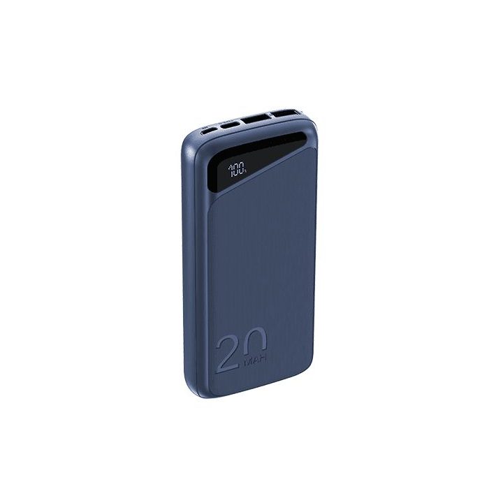 Mėlynas 20000 mAh powerbankas Navitel PWR20 MX