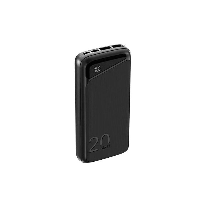 Juodas 20000 mAh powerbankas Navitel PWR20 MX
