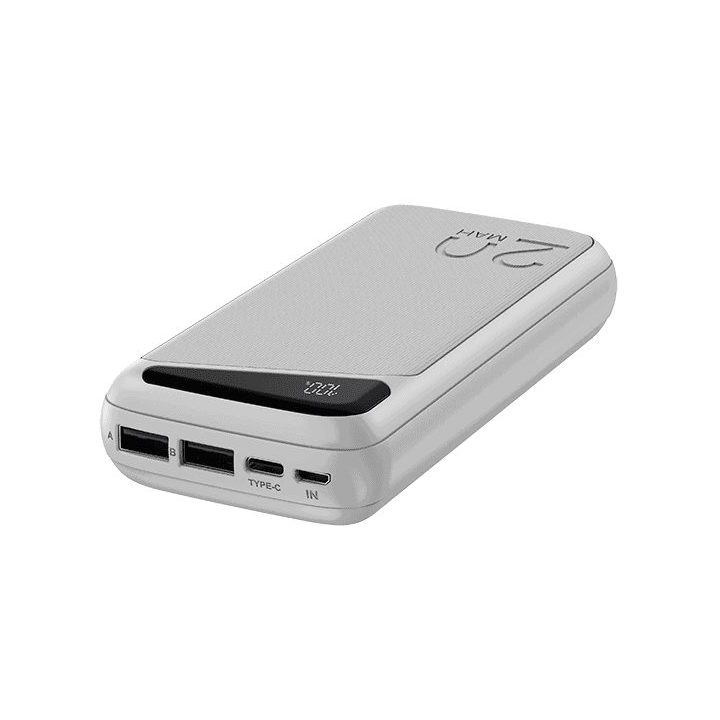 Baltas 20000 mAh powerbankas Navitel PWR20 MX