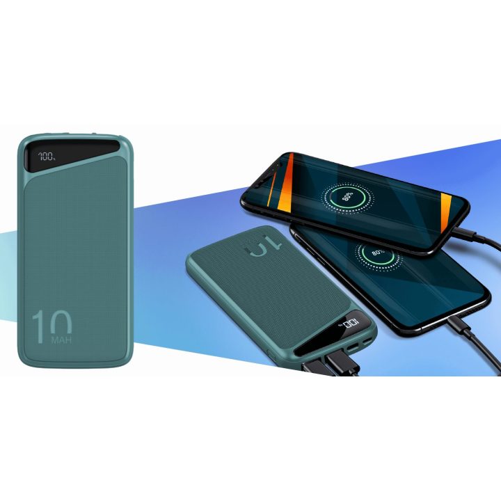 Žalias Navitel PWR10 MX powerbankas