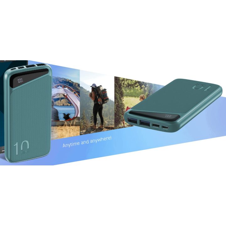 Žalias Navitel PWR10 MX powerbankas