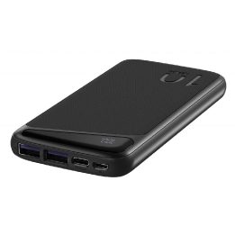 Juodas 10000 mAh powerbankas Navitel PWR10 MX