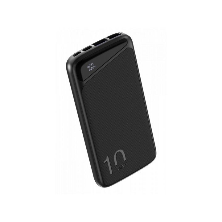 Juodas 10000 mAh powerbankas Navitel PWR10 MX