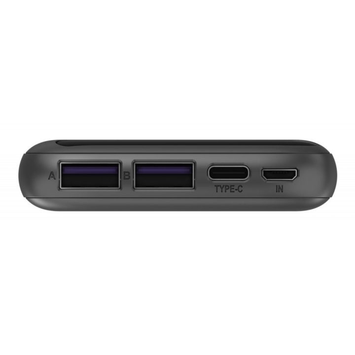 Juodas 10000 mAh powerbankas Navitel PWR10 MX