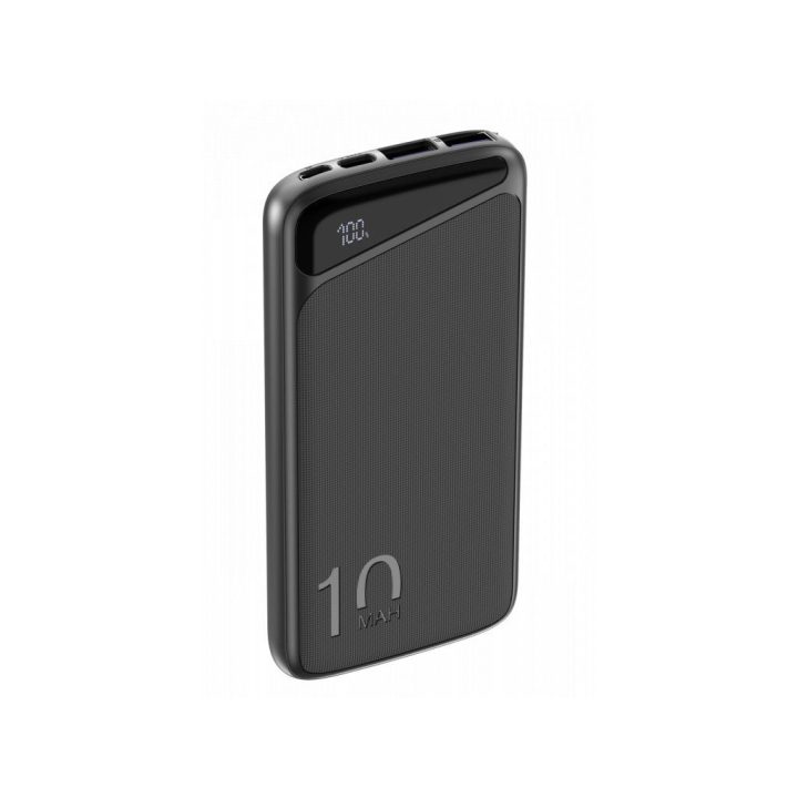 Juodas 10000 mAh powerbankas Navitel PWR10 MX