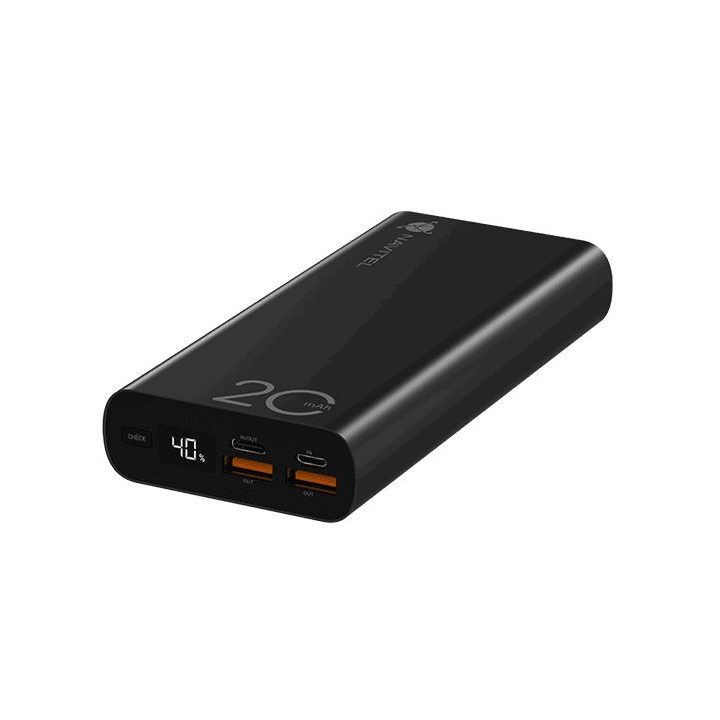 Navitel PWR20 AL juodas 20000 mAh powerbankas