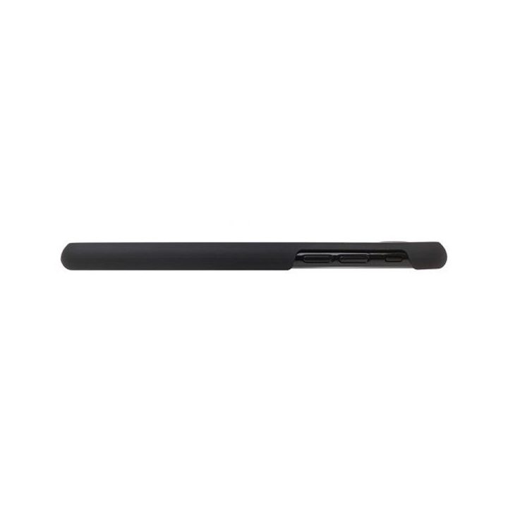 Medinis ir odinis dėklas iPhone 7+ / 8+ – riešutmedžio ir juodos spalvos