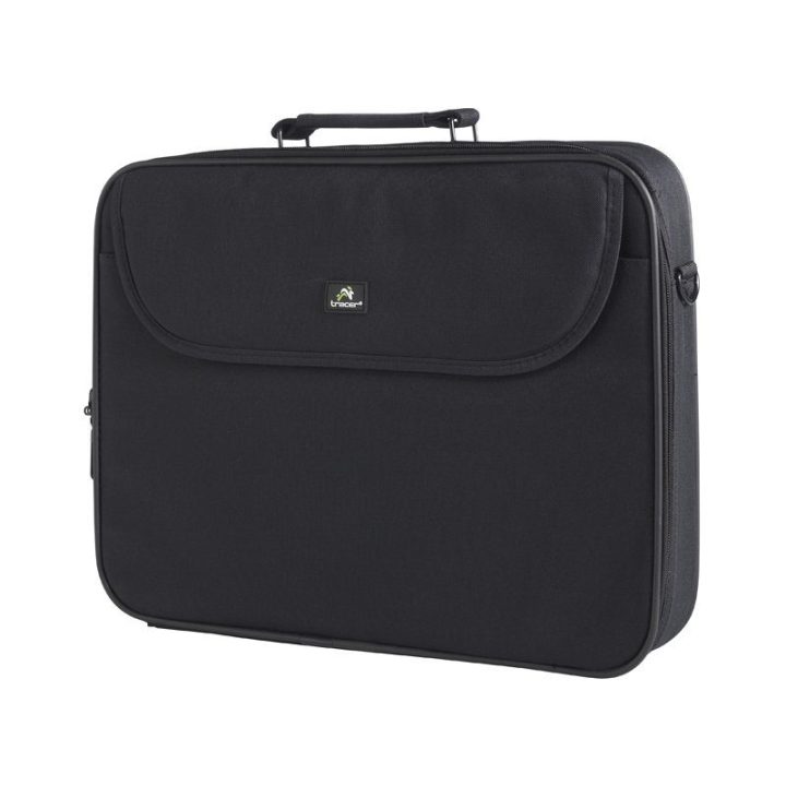 Juoda 15.6" nešiojamojo kompiuterio kuprinė per petį