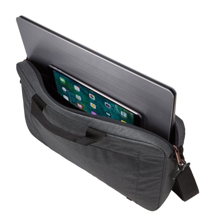 Case Logic Era Attaché 15.6 nešiojamojo kompiuterio krepšys, obsidianas