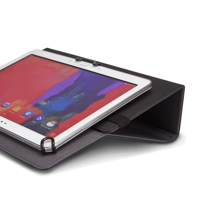 Juodas Case Logic Surefit Folio dėklas 9–10" planšetėms